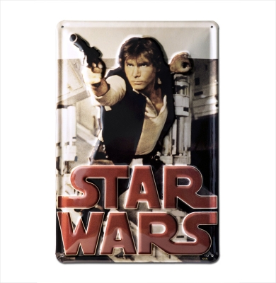 Star Wars Han Solo - Tin Plate